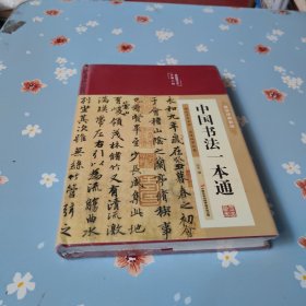 中国书法一本通 青少年中国传世书法技法书法大全 传世书法培训教材书