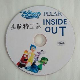 英语经典电影 头脑特工队 INSIDE OUT 1DVD光盘碟片 中英字幕