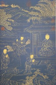 (回流字画) 精品绢本天启皇帝御书真迹妙品卷 总长57x607厘米