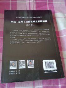 社会主义市场经济法律新释新解丛书：刑法（总则）及配套规定新释新解 下册