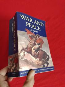 War and Peace (Wordsworth Classics of World Literature)      (32开)  【详见图】