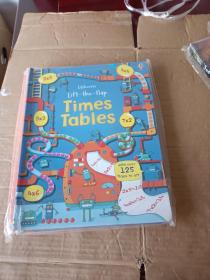 Lift the Flap Times Tables Book (Usborne Lift-the-Flap-Books)  优斯伯恩翻翻书：乘法表 英文原版  未拆封