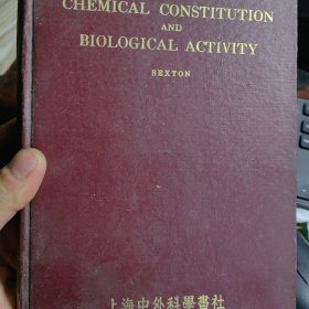 Chemical Constitution and Biological Activity