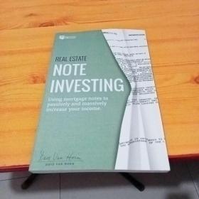REAL ESTATE NOTE INVESTING