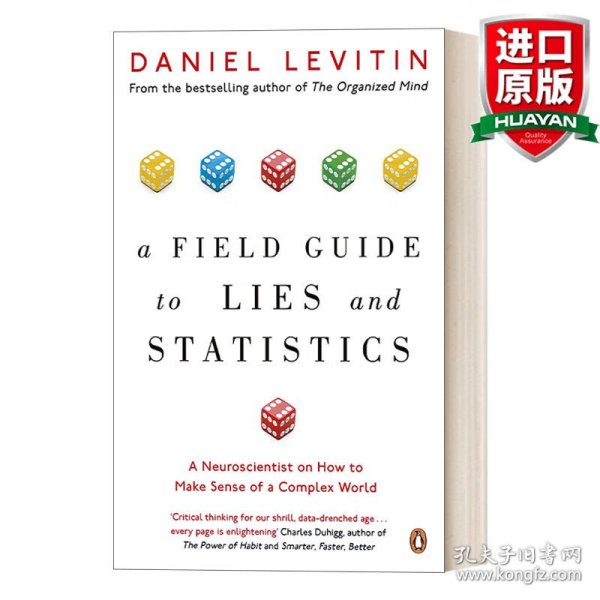 英文原版 A Field Guide to Lies and Statistics 谎言与统计数字的实地指南 眼识破真相的思考力 丹尼尔·列维汀 英文版 进口英语原版书籍