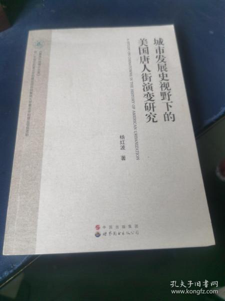 城市发展史视野下的美国唐人街演变研究