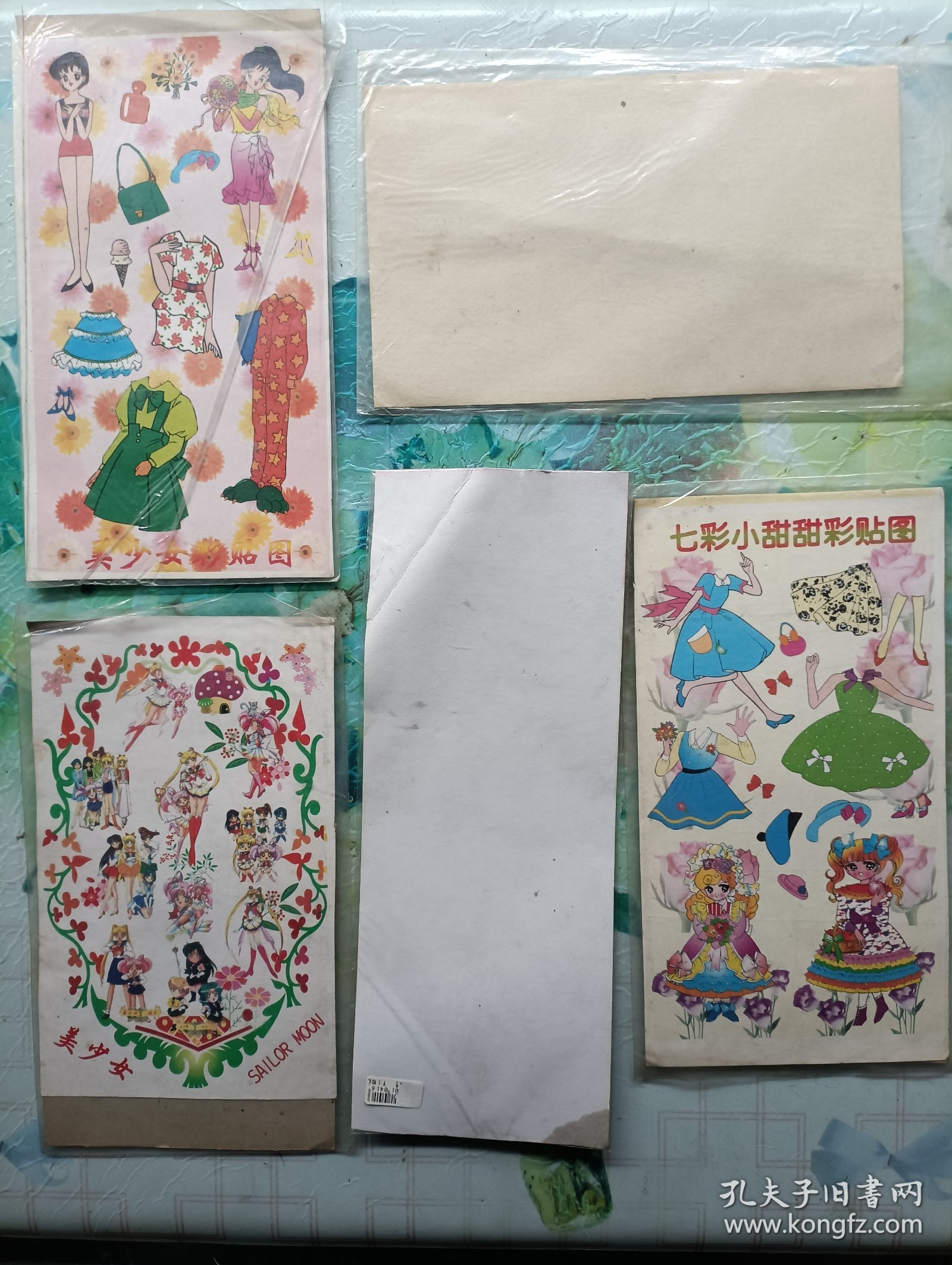 超女、美少女贴纸等8张