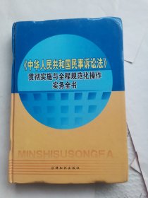 《中华人民共和国民事诉讼法》贯彻实施与全程规范化操作实务全书