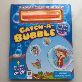 英文原版   Catch a bubble  抓住一个泡沫  儿童绘本