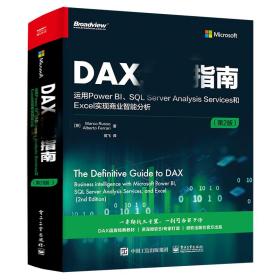 DAX权威指南：运用Power BI、SQL Server Analysis Services和Excel实现商业智能分析（第2版）