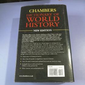 CHAMBERS  DICTIONARY  OF  WORLD  HISTORY（NEW  EDITION） 精装 小16开