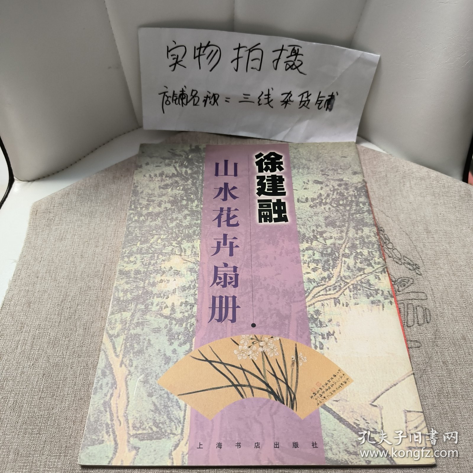 徐建融山水花卉扇册