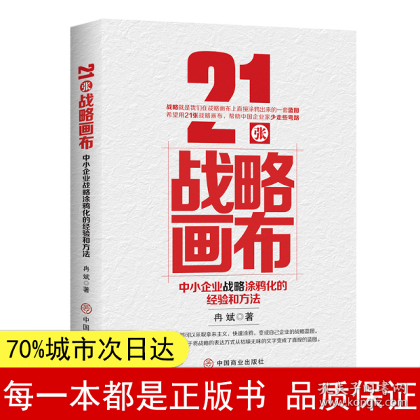 21张战略画布：中小企业战略涂鸦化的