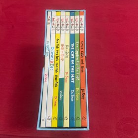 英文绘本 Dr. Seuss苏斯博士系列绘本8册盒装 精装 英语绘本启蒙幼儿