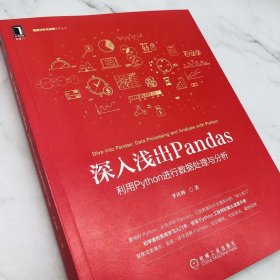 深入浅出Pandas：利用Python进行数据处理与分析