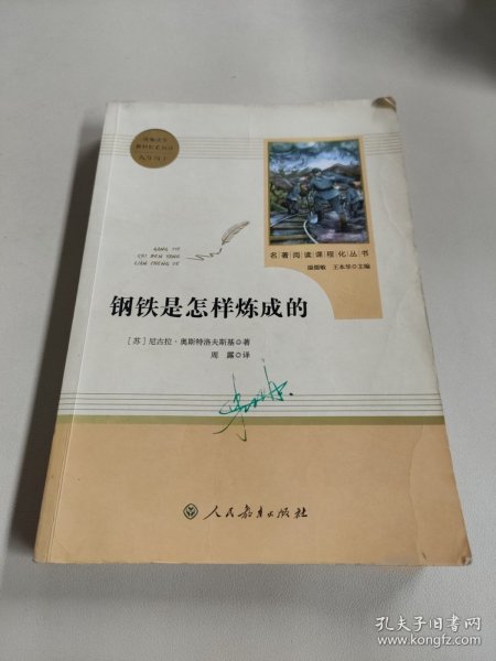 统编语文教材配套阅读 八年级下：钢铁是怎样炼成的/名著阅读课程化丛书