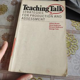 TEACHING TALK,原版英文书