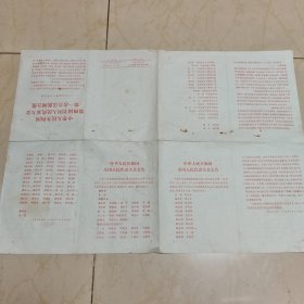 学习文选1975年第五号(一整张)