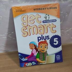 get smart 5： workbook + students book 两本合售）全新未拆封）