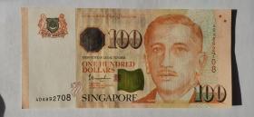 新加坡元100