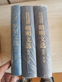 昭明文选译注（第四五六卷）三册合售精装