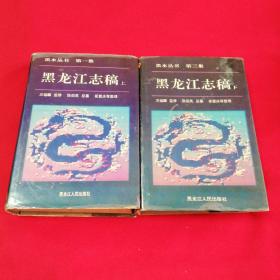 黑水丛书：黑龙江志稿（上下） 精装  1992年一版一印仅印2000册