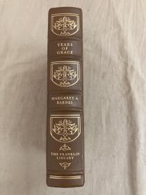 Franklin Library限量版: Years of Grace，1931年普利策奖 ,Margaret Ayer Barnes《优雅年代》，真皮豪华限量插图本，普利策小说奖系列