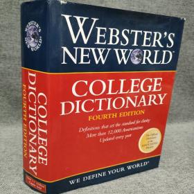 Webster's New WorldTM College Dictionary, 4th Edition (Plain Edge)