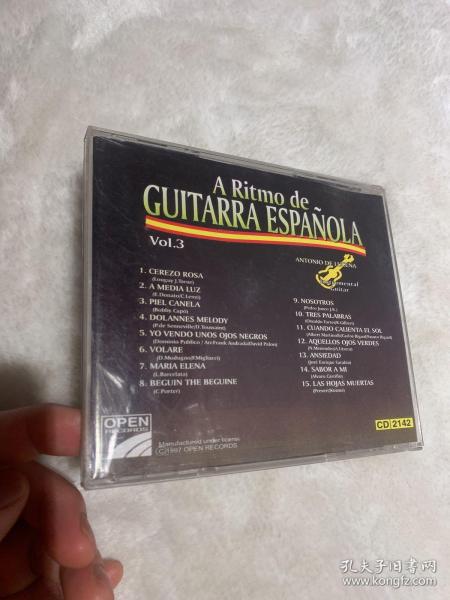 CD A Ritmo de GUITARRA ESPANOLA西班牙结他古典精选发烧天碟.光盘无划痕.音质完美