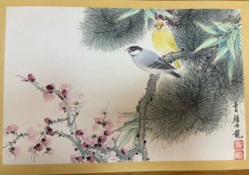 颜伯龙花鸟册页