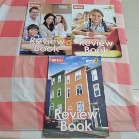 vipkid review book 《level2 :book 1 units 1-3》《level2 :book 2 units 4-6》《level2 :book 3 units 7-9》 3本合售【内页干净】
