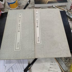 书迹名品丛刊 《唐 则天武后 昇仙太子碑》 日本二玄社出版1971年 品相如图