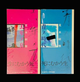 荒木经惟摄影集：「去年ノ夏」、「青ノ时代」两册