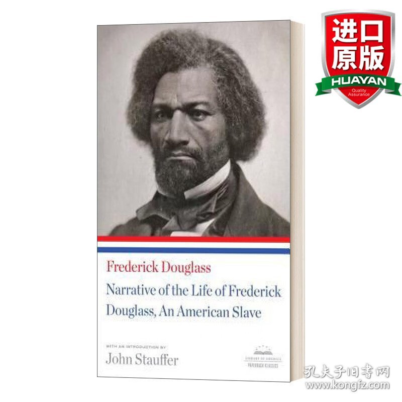 英文原版 Narrative of the Life of Frederick Douglass, an American Slave 弗雷德里克·道格拉斯的生平 美国文库 英文版 进口英语原版书籍