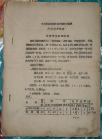 中西医结合治疗流行性脑脊髓膜炎的初步体会（油印）