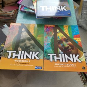 THINK STUDENT'S BOOK 3 B1+、THINK WORKBOOK 3 B1+(书+练习册两本合售）