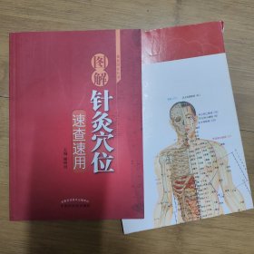 图解针灸穴位速查速用 带挂图