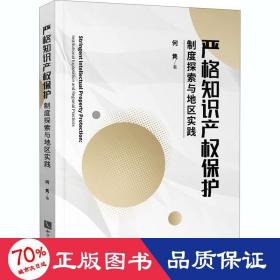 严格知识产权保护——制度探索与地区实践