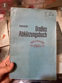 德语缩略语词典（第3修订版）【德文】