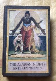 （英文原版）1817年版  The Arabian Nights Entertainments  100多幅版画插图 毛边本