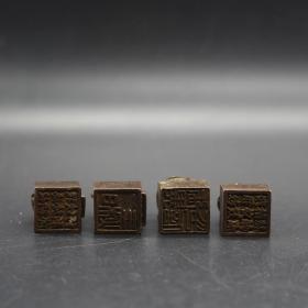 铜印章，四大神兽