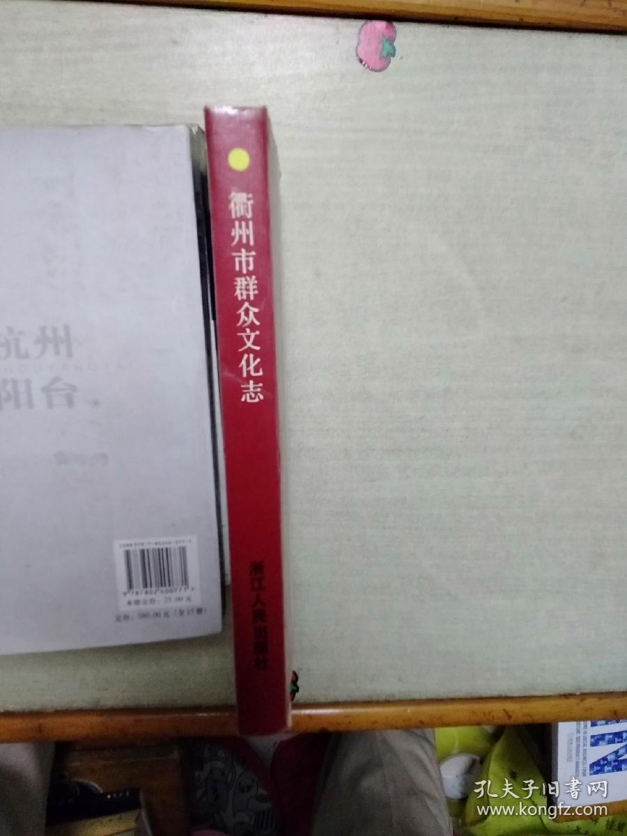 衢州市群众文化志