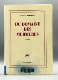《Du Domaine des Murmures 》 法语原版书