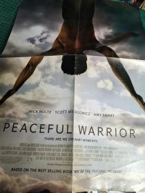 电影海报 PEACEFUL WARRIOR 和平战士（4开）