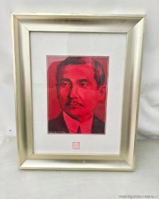 手绘孙中山油画