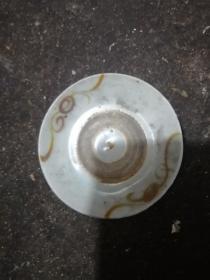 清代老瓷器瓷碟直径8厘米