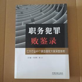 职务犯罪败鉴录：七大行业49个典型腐败大案深度剖析