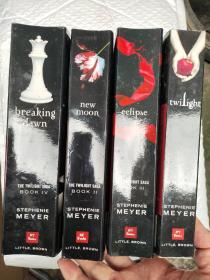 暮光之城 英文版：Twilight，New moon，Eclipse，Breaking Dawn 全四册（暮色，新月，月食，破晓）