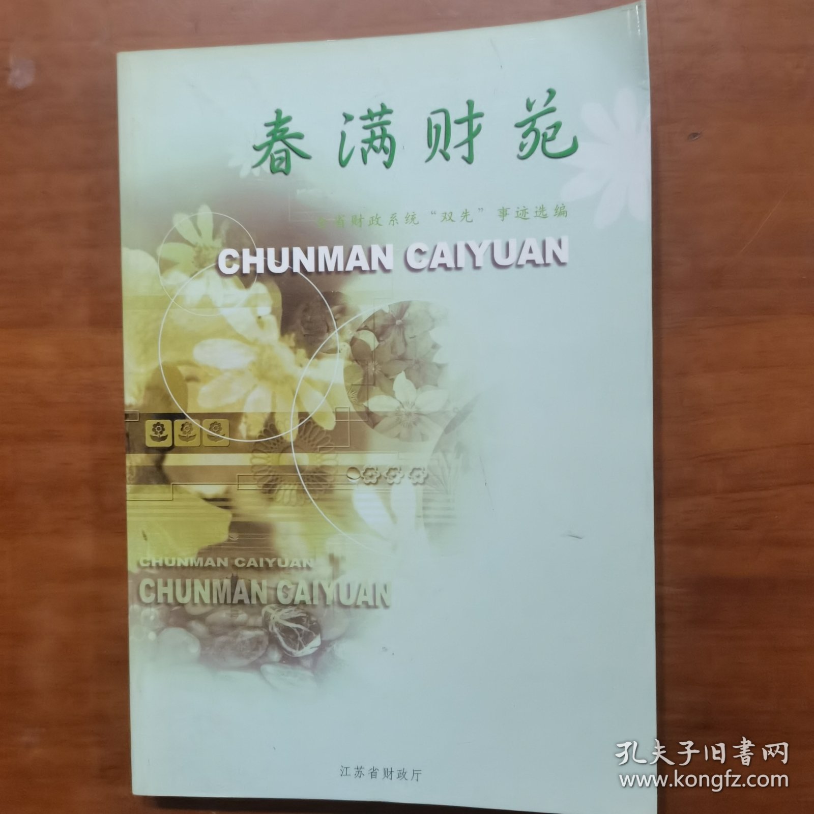 春满财苑—全省财政系统“双先”事迹选编（放门口位左）