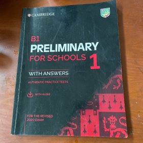 B1 Preliminary for Schools 1 with answers